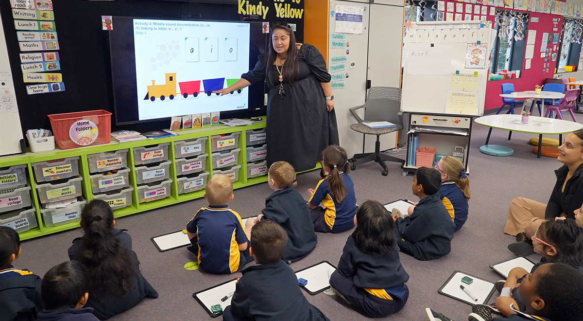 Kindy students from St Paul the Apostle